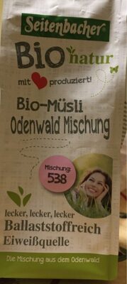 Bio Müsli 538, Odenwald Mischung - Product