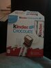 Kinder maxi barre chocolat au lait avec fourrage au lait 5 barres - Product