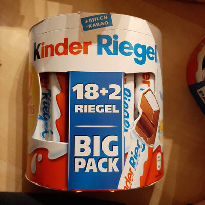Kinder Riegel 18er Big Pack   2 Gratis - Produkt