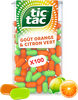 TicTac citron vert et orange - Produit