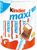 Kinder maxi barre chocolat au lait avec fourrage au lait 11 barres - Producto