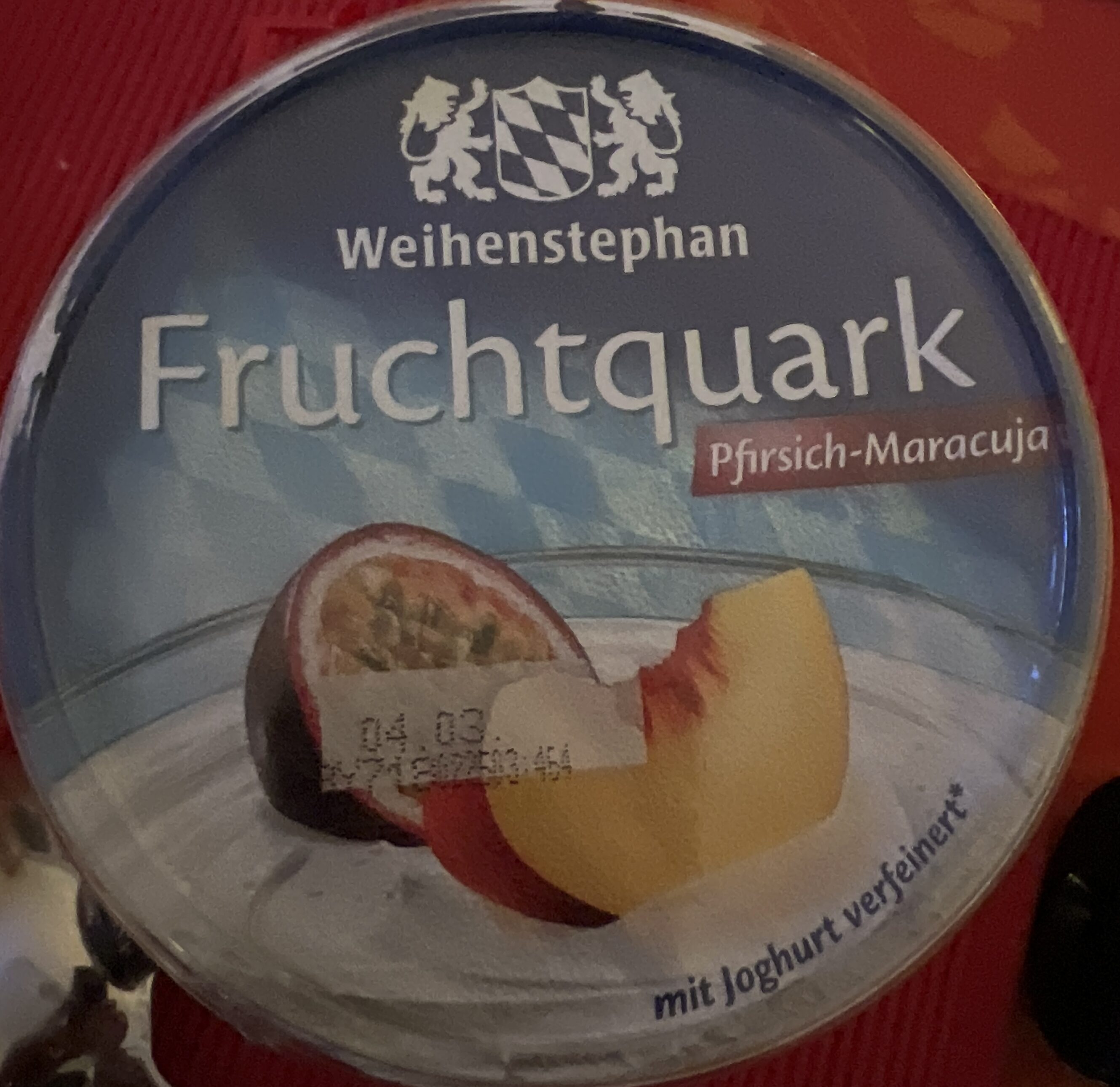 Fruchtquark Pfirsich-Maracuja - Produkt