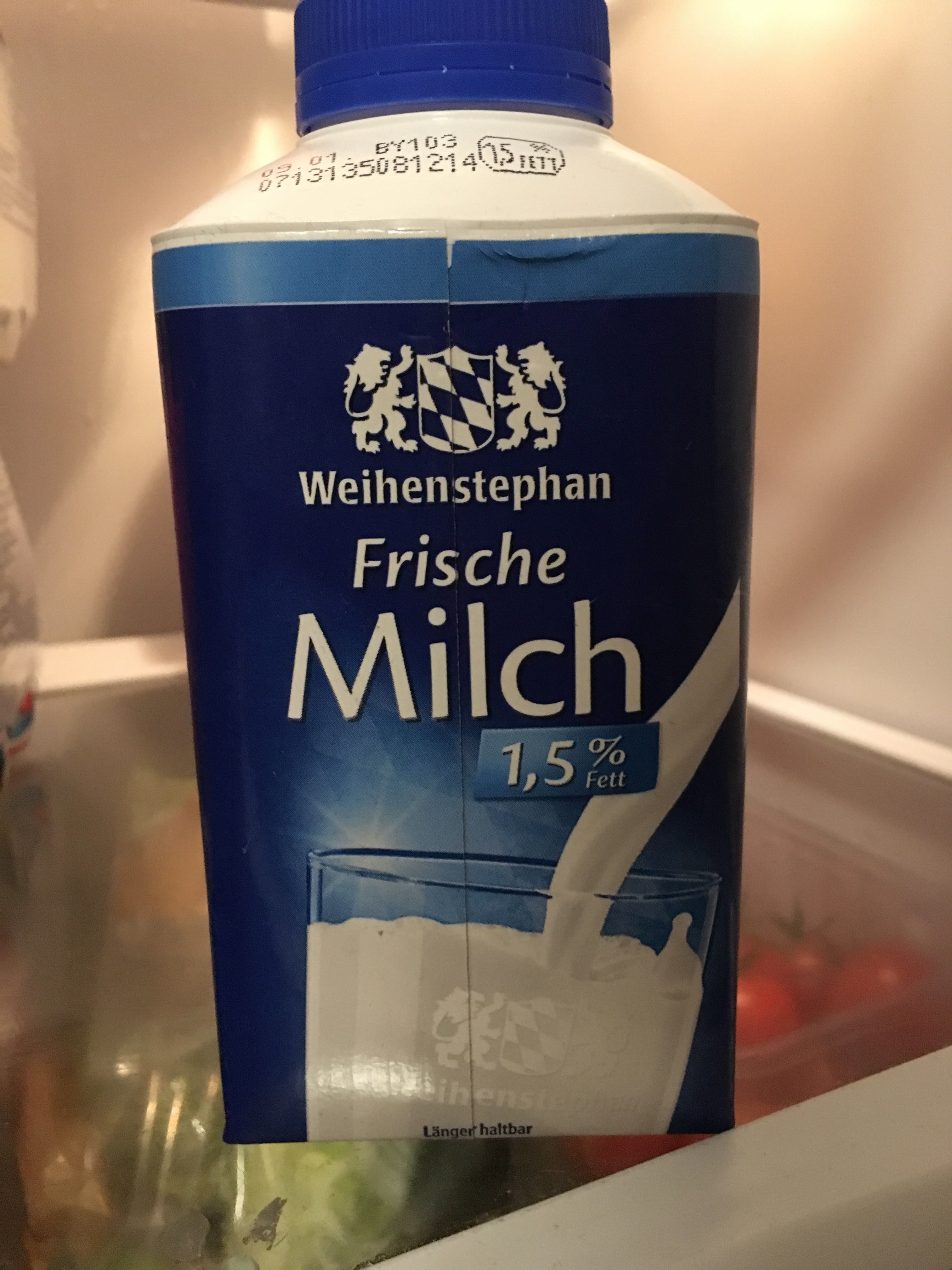 Frische Milch 1.5% fett - Product - de