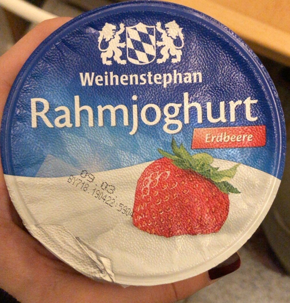 Rahmjoghurt Erdbeere - Produkt
