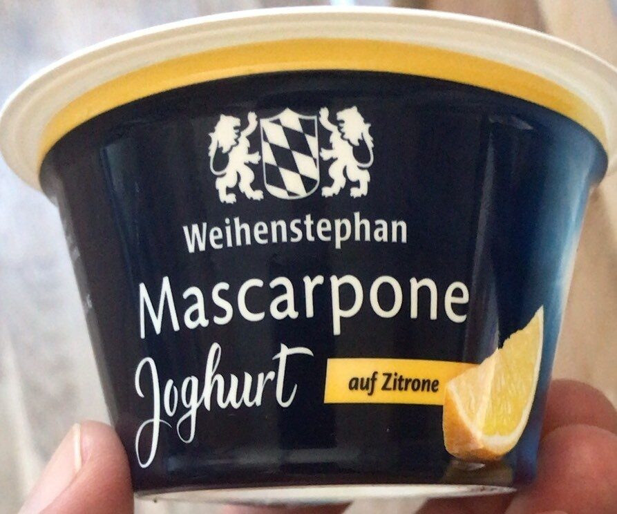 Mascarpone Joghurt auf Zitrone - Produkt