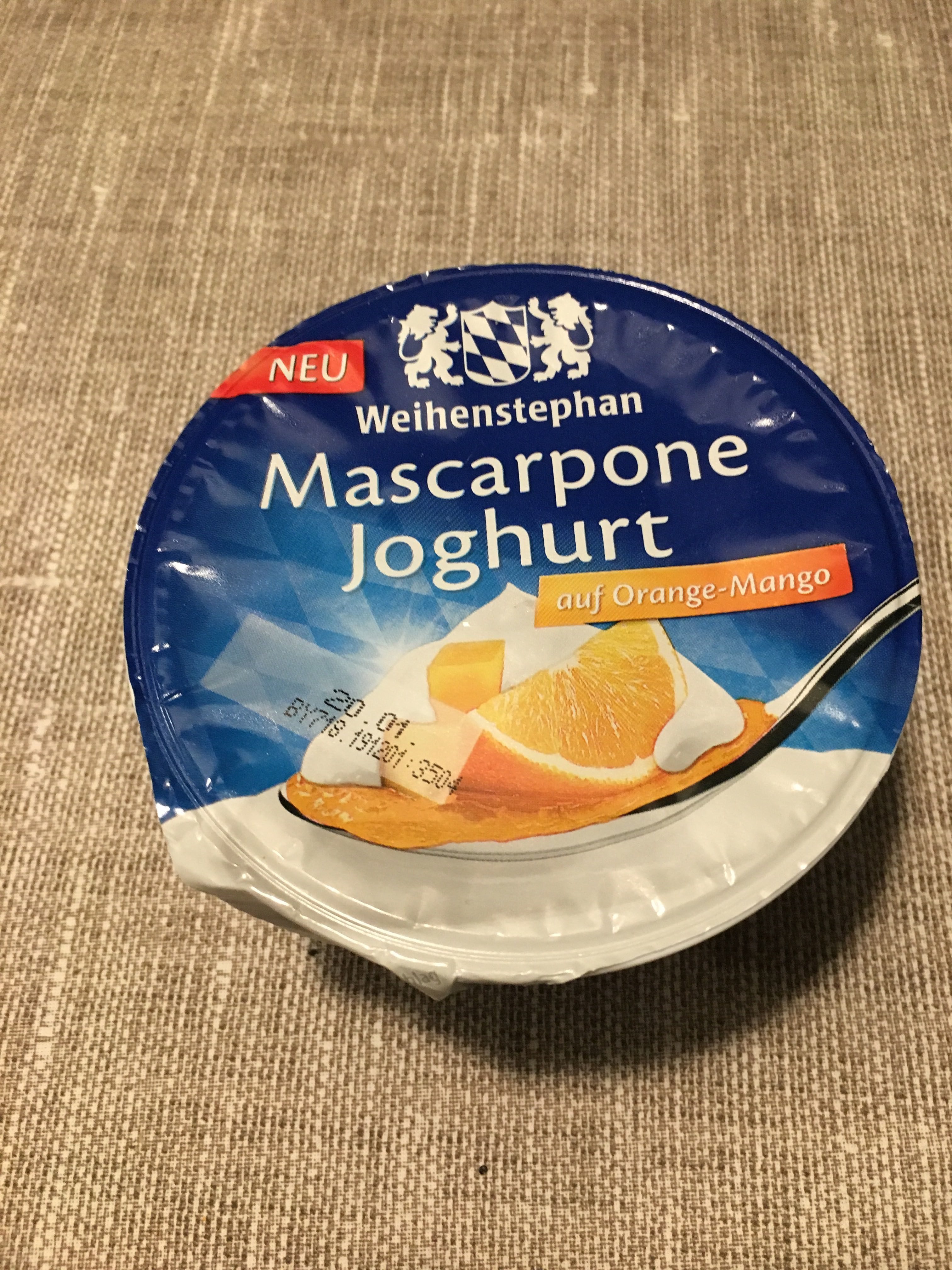 Mascarpone Joghurt - Produkt
