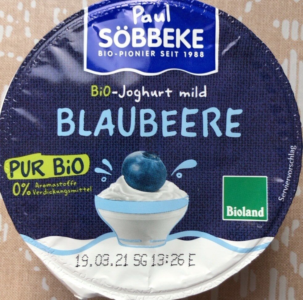 Blaubeere Joghurt - Product - de