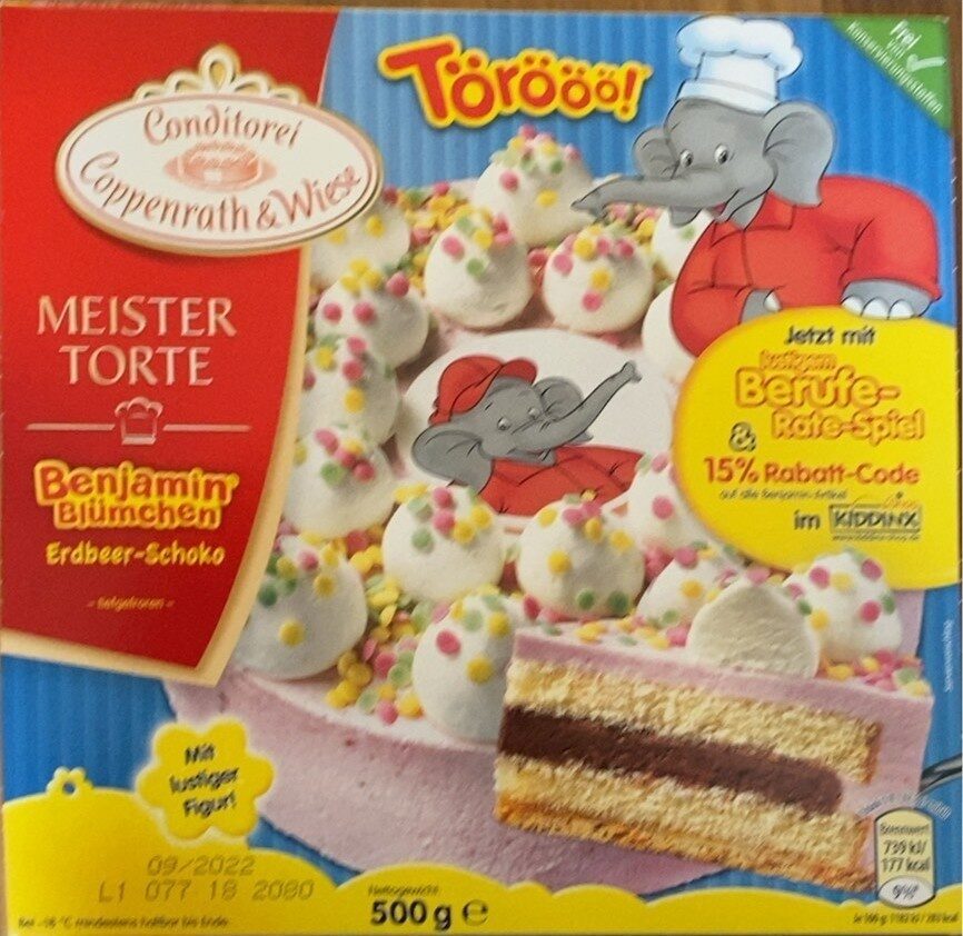 Benjamin Blümchen Torte - Produkt