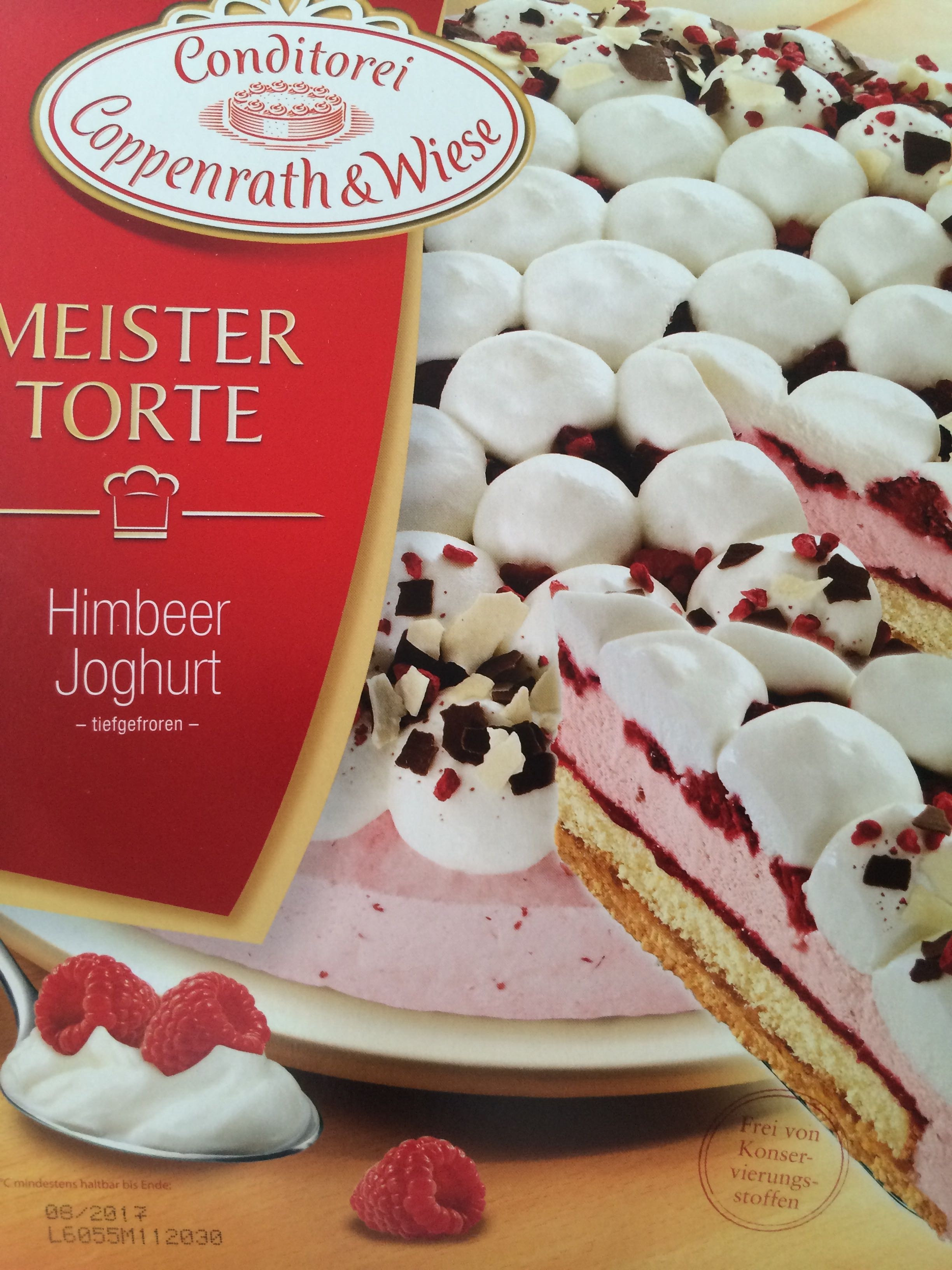 Meister Torte Himbeer Joghurt - Produit - de