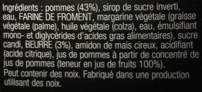 APPLE CRUMBLE - Ingrediënten - fr