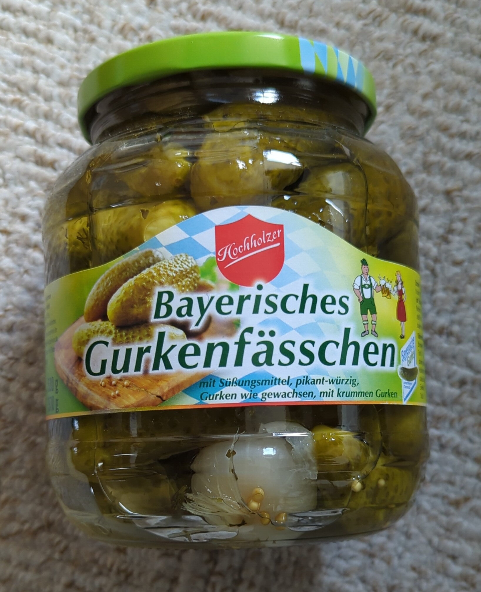 Bayerisches Gurkenfässchen - Produkt