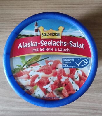 Alaska-Seelachs-Salat mit Sellerie und Lauch - Producto - de