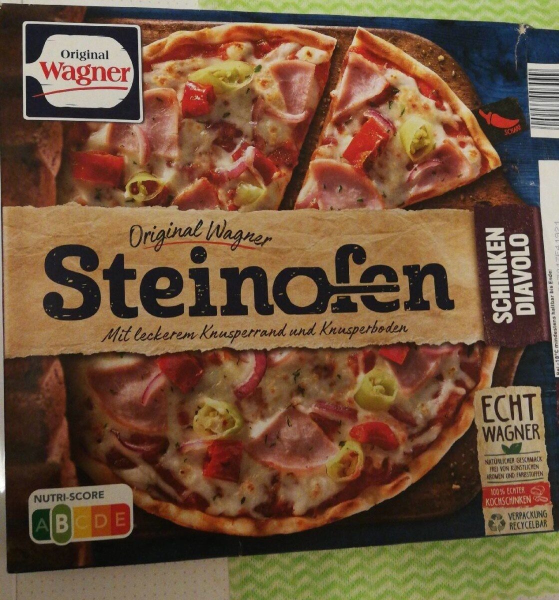 Pizza Schinken Diavolo - Product - de