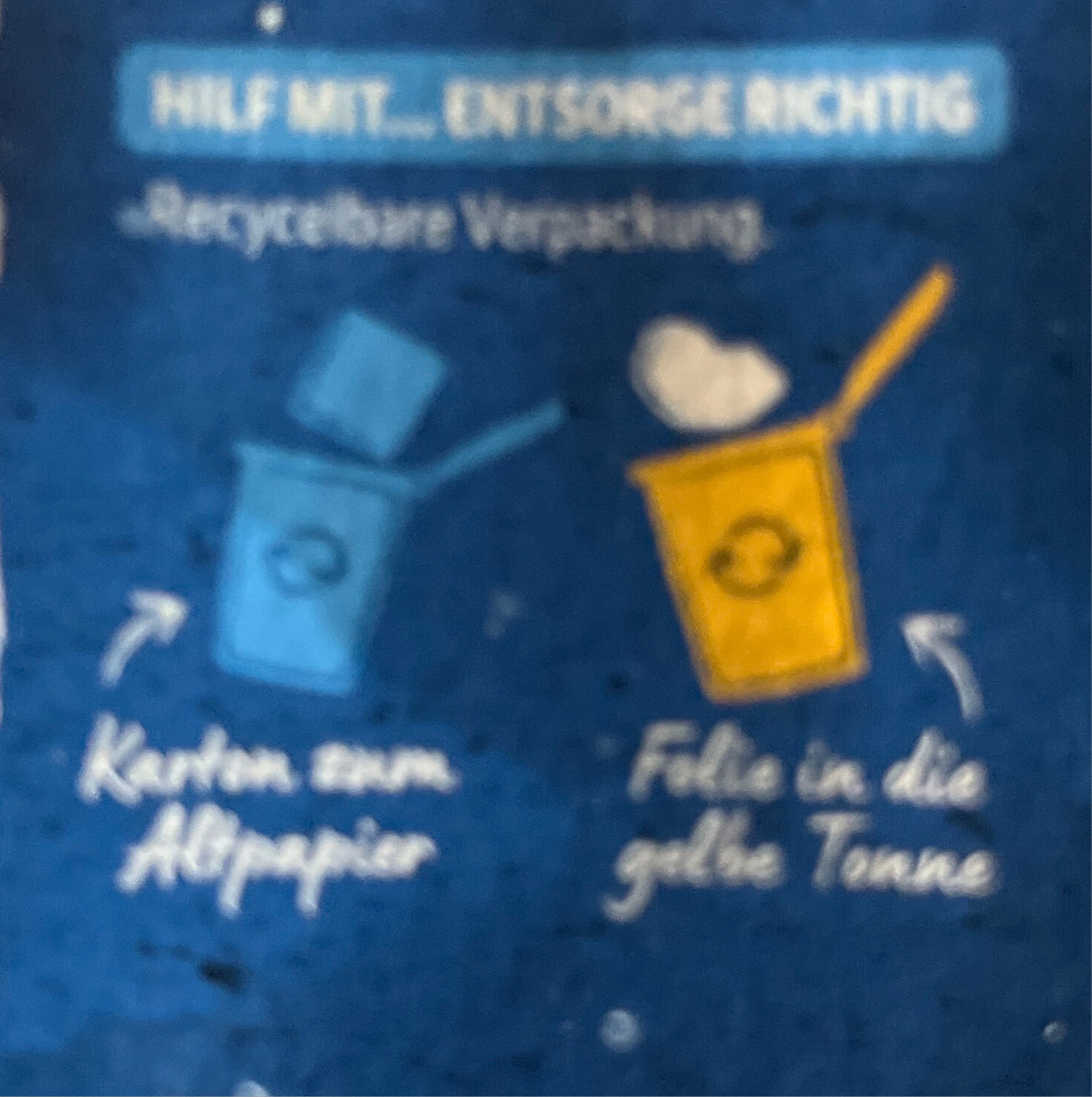 Steinofen-Pizza Käsequartett - Recycling instructions and/or packaging information - de