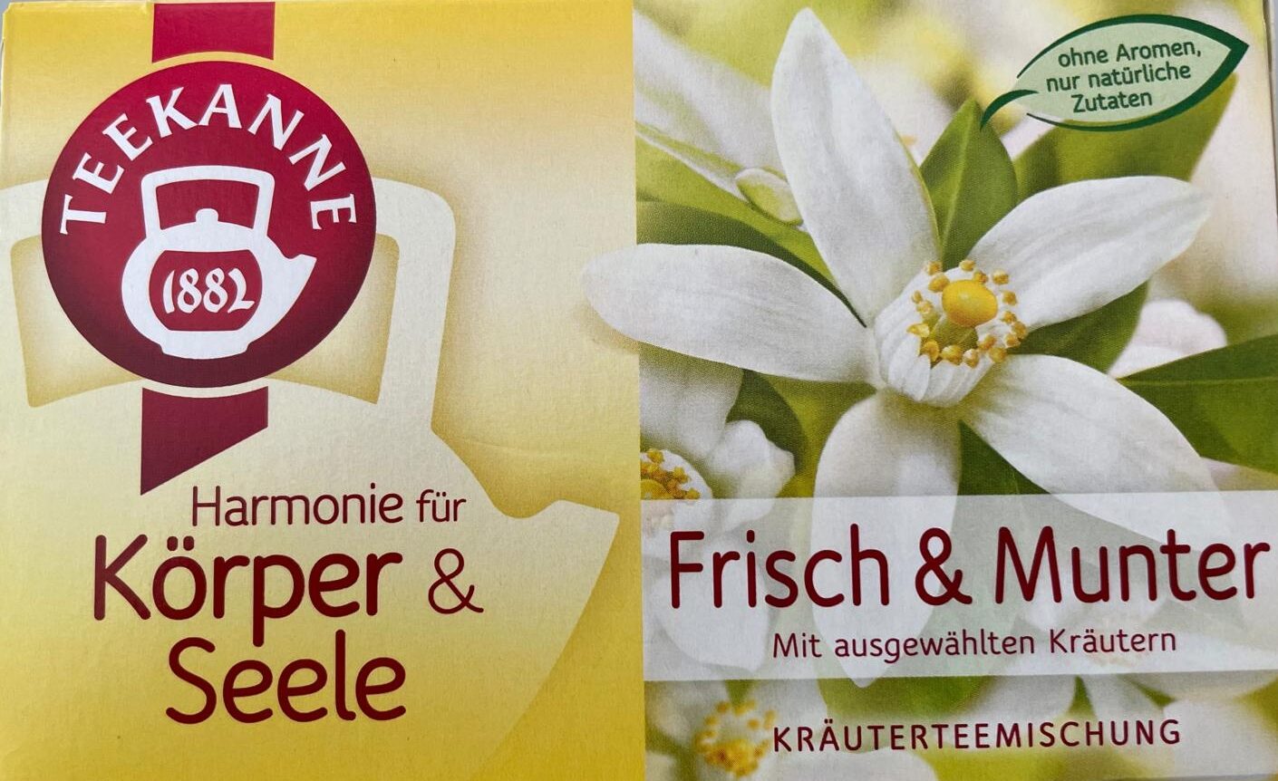 Kräutertee Frisch & Munter - Produkt