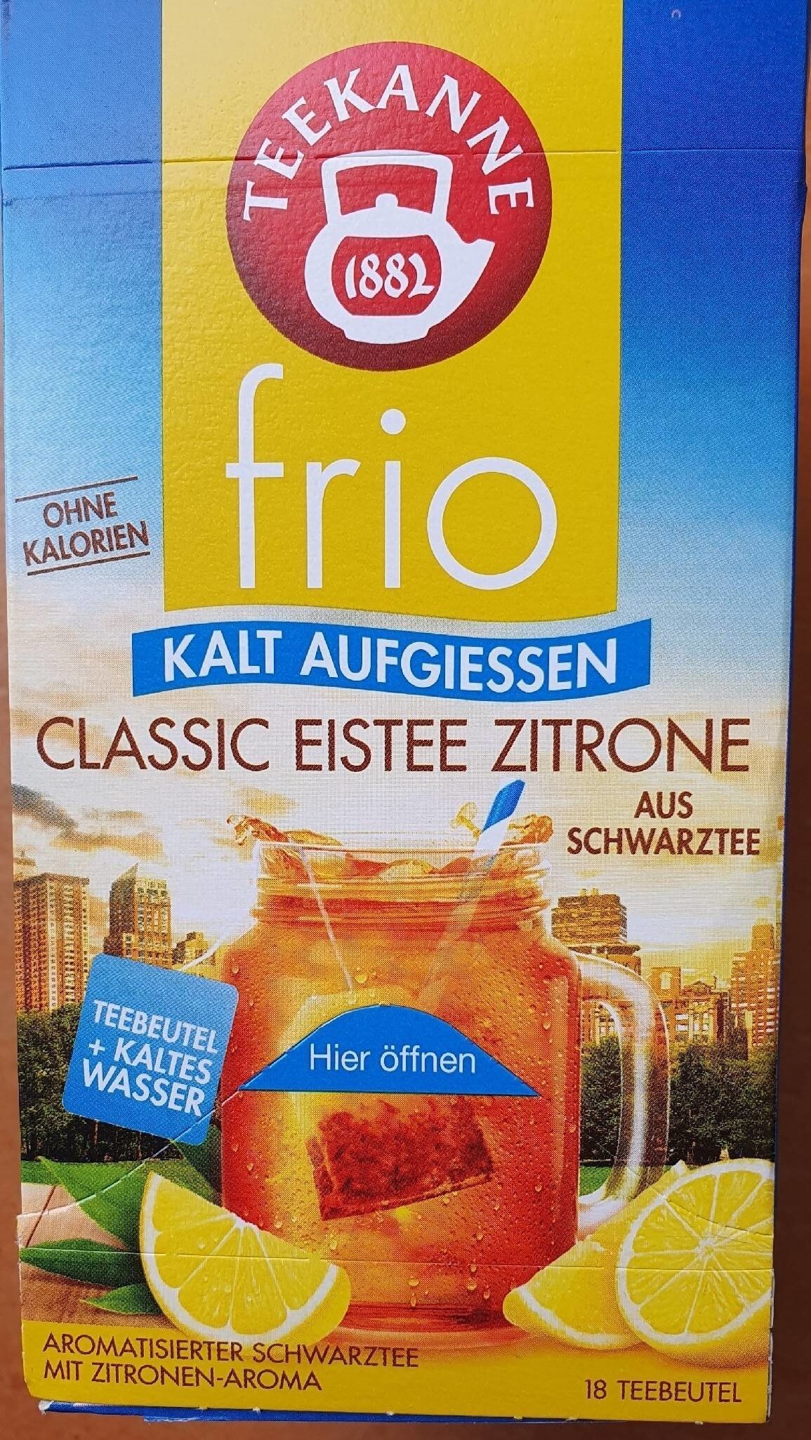 Frio Classic Eistee Zitrone und Pfirsich-Maracuja - Produkt