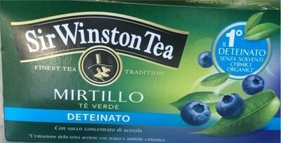 Tè Verde al Mirtillo (deteinato) - Prodotto