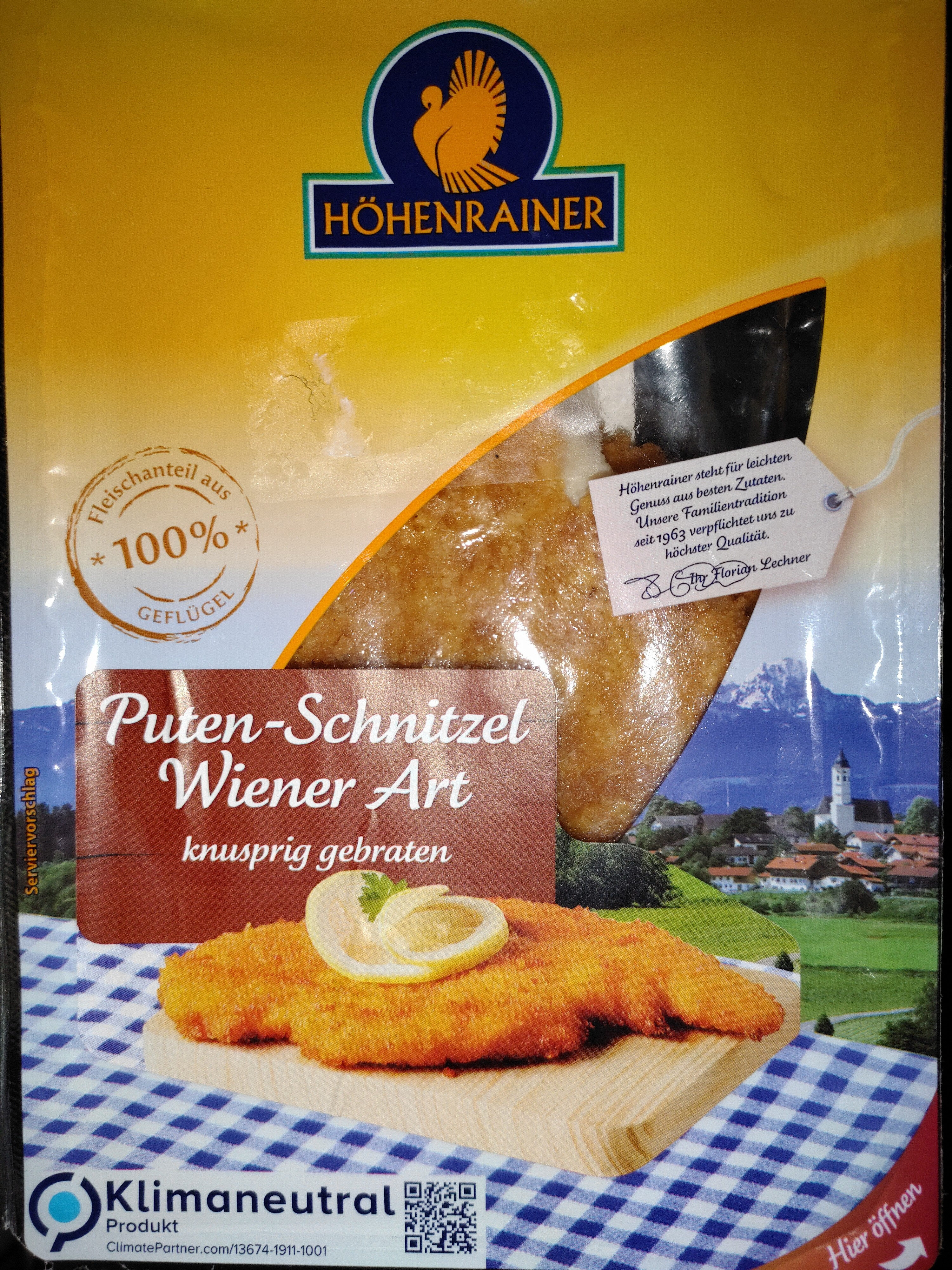 Puten-Schnitzel Wiener Art - Produkt