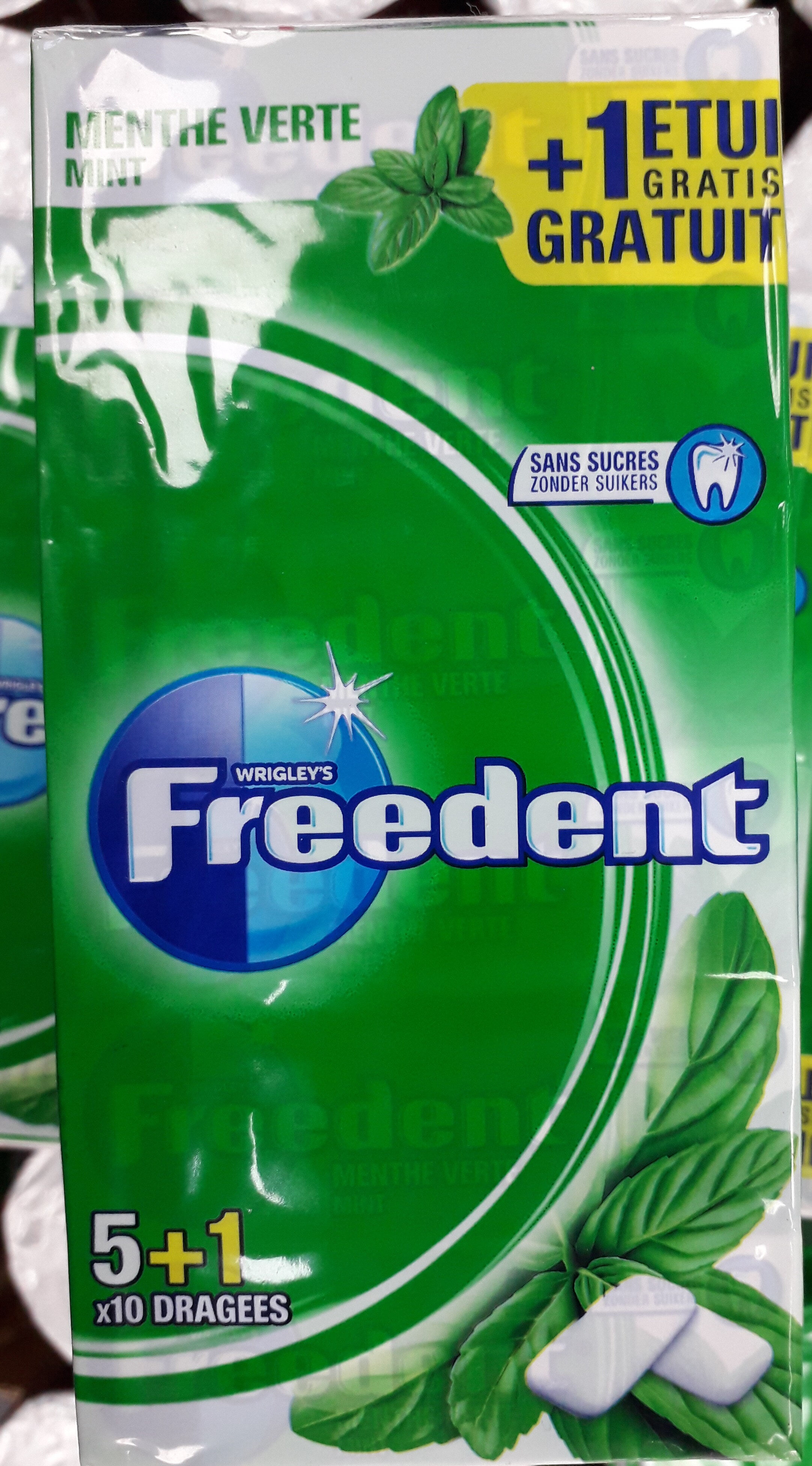 Freedent - menthe verte - Product - fr