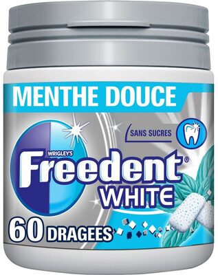 Freedent white menthe douce - Product - fr