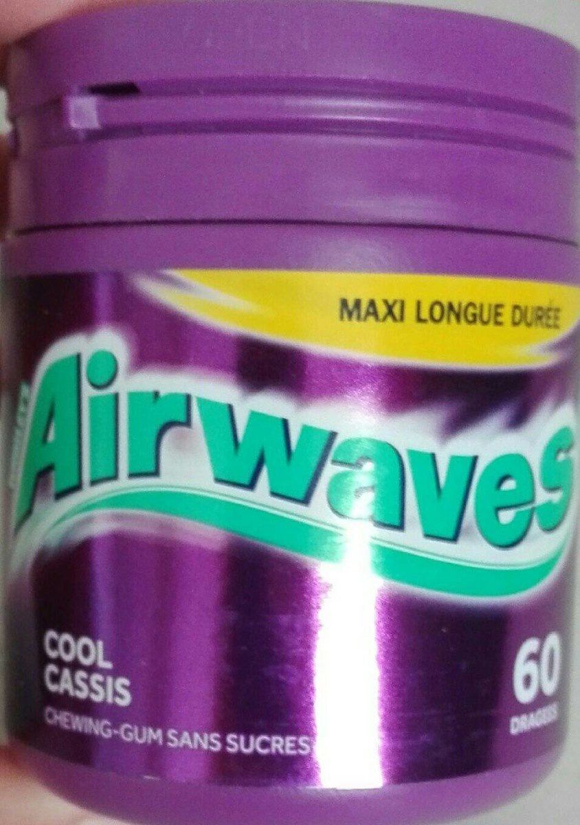 Airwaves Cool Cassis Sugarfree Chewing Gum (21 Pieces) 29g Food Plus Shop  online