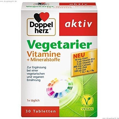 Vegetarier - Vitamine+mineralstoffe - نتاج - de
