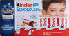 Kinder Schokolade σοκολάτα Χ 8 - 100 group - 1,20 Euro - Produkt
