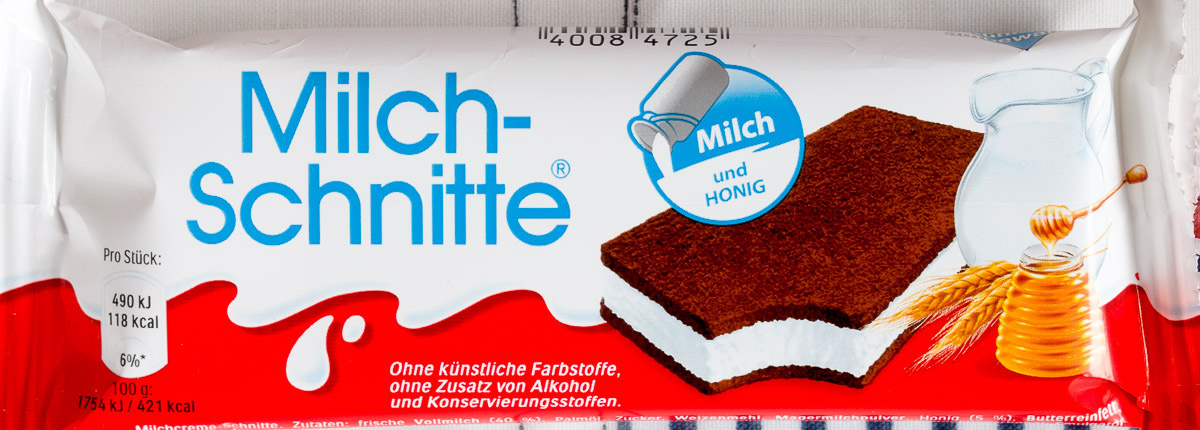 Milch-Schnitte - Produkt