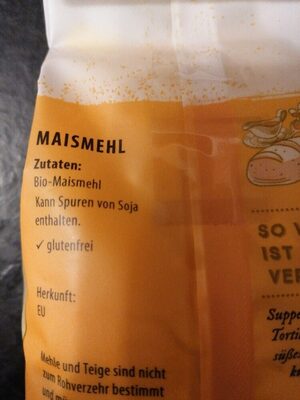 Maismehl - Ingredients - de