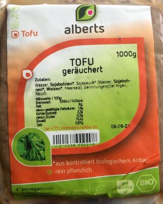 Geräuchert Tofu - 1