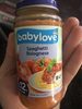 Babylove Spaghetti Bolognese - Producto