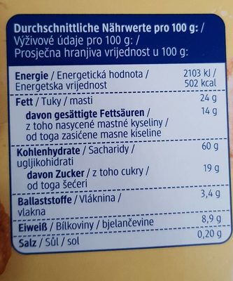Dinkel Kekse, Zittrone & Kokos - Nutrition facts - de