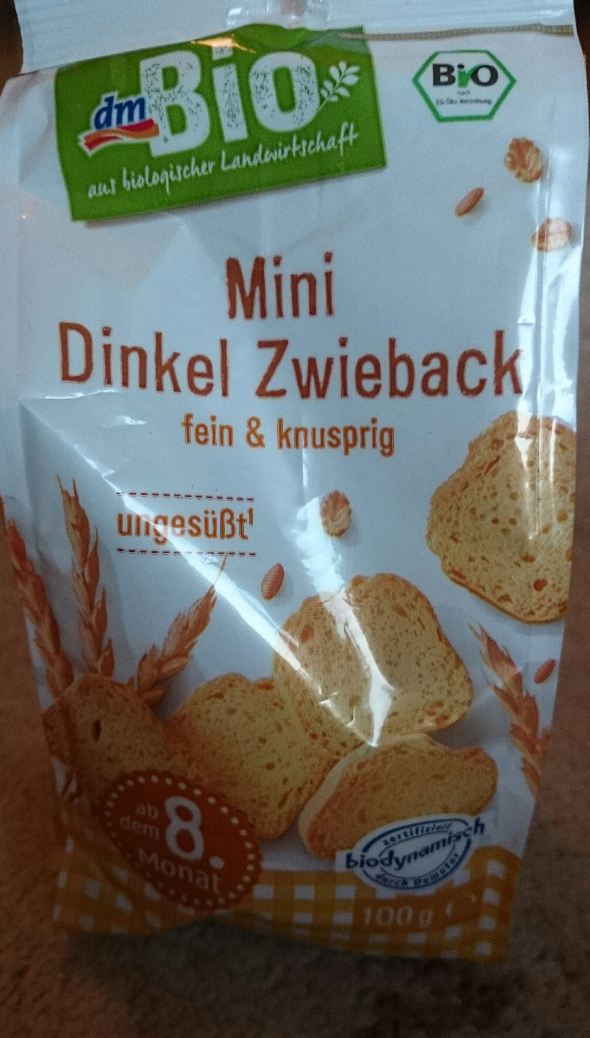 Mini Dinkel Zwieback - Product - de