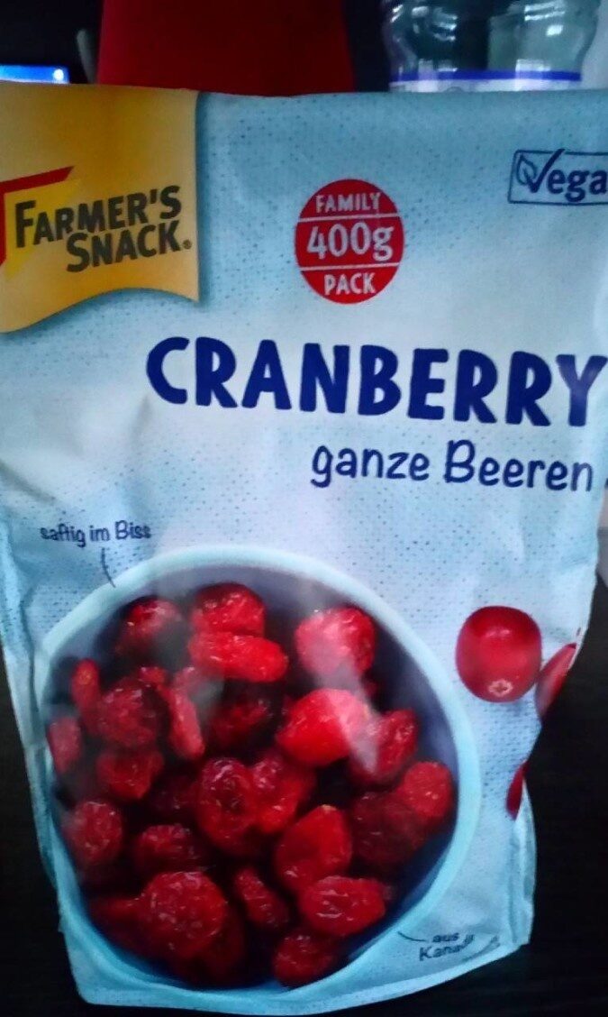 Cranberry vegan - Produkt - fr