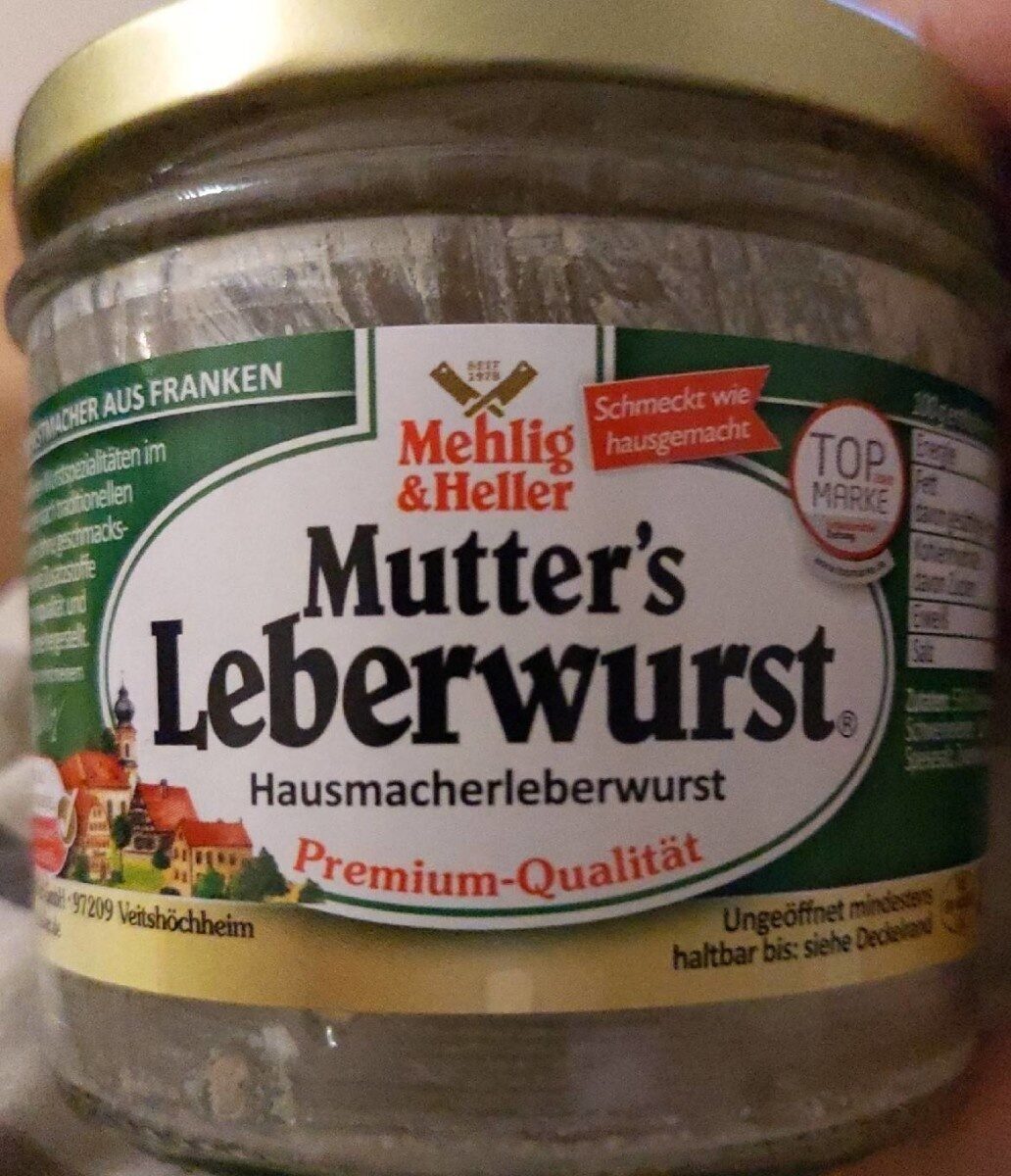 Mutters leberwurst - Produkt