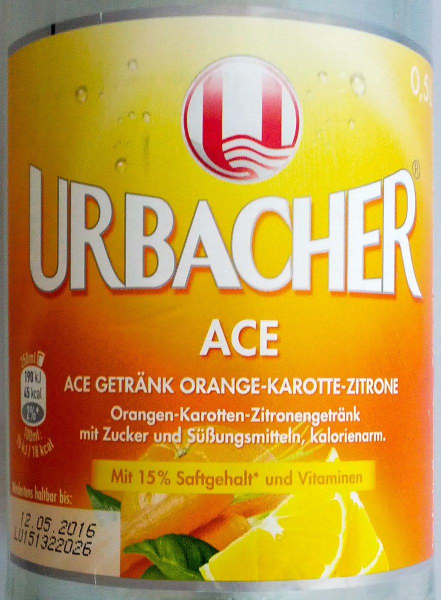 Urbacher ACE - Product - de