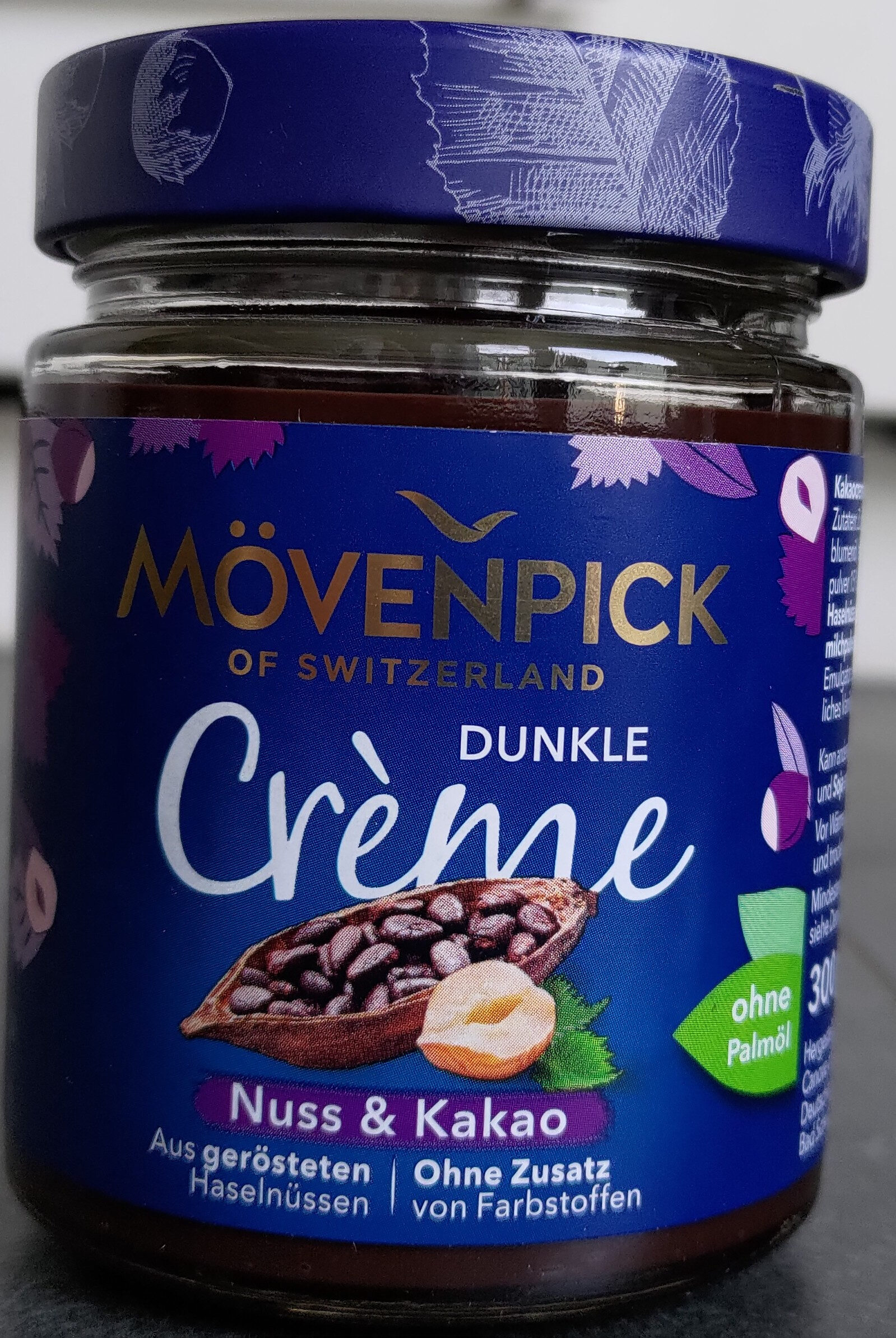 Dunkle Crème Nuss&Kakao - Produkt