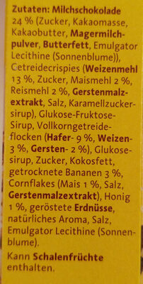 Schoko-banane - Ingredients