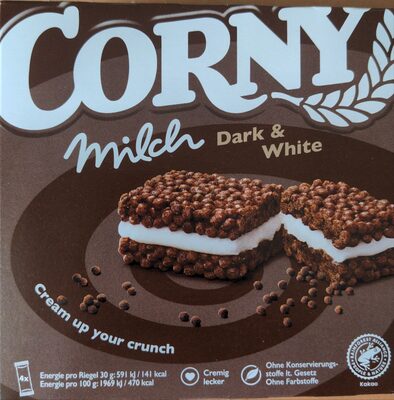 Corny Milch Dark & White - Produkt