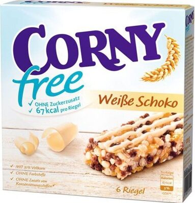 Corny Free Weiße Schokolade - Produkt