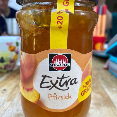 Schwartau Extra Pfirsich - Producto - de
