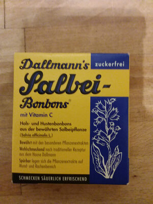 Hals - Salbei-Bonbons mit Vitamin C - Produkt
