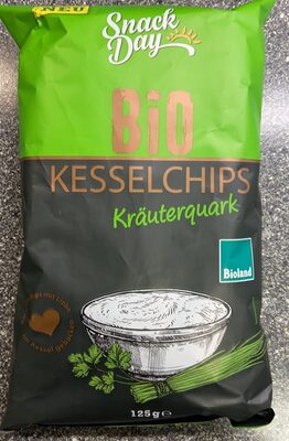Bio Kesselchips Kräuterquark