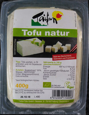 Tofu natur - Producte - de