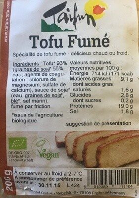 Tofu fumé - Product - de