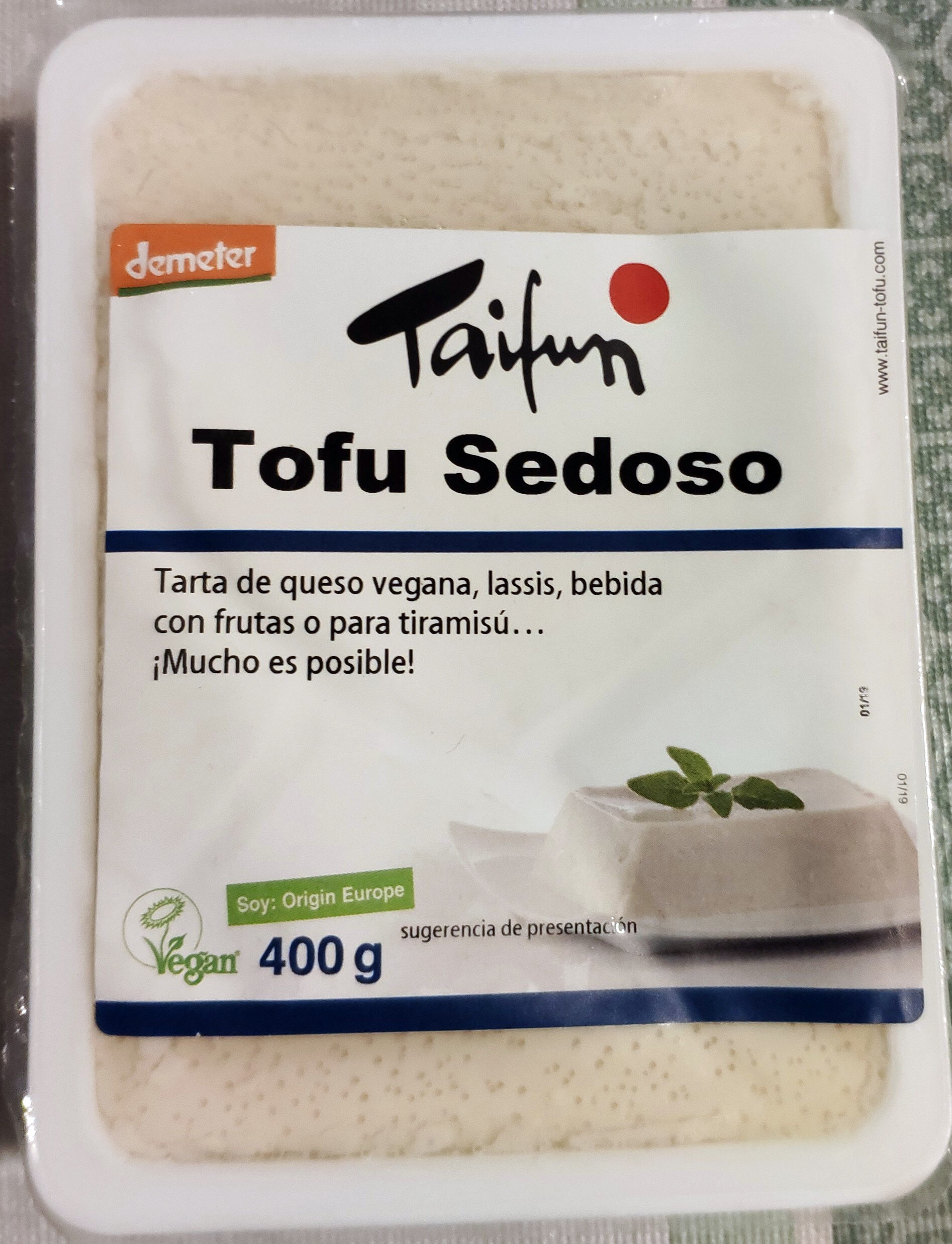 Tofu soyeux - Producto