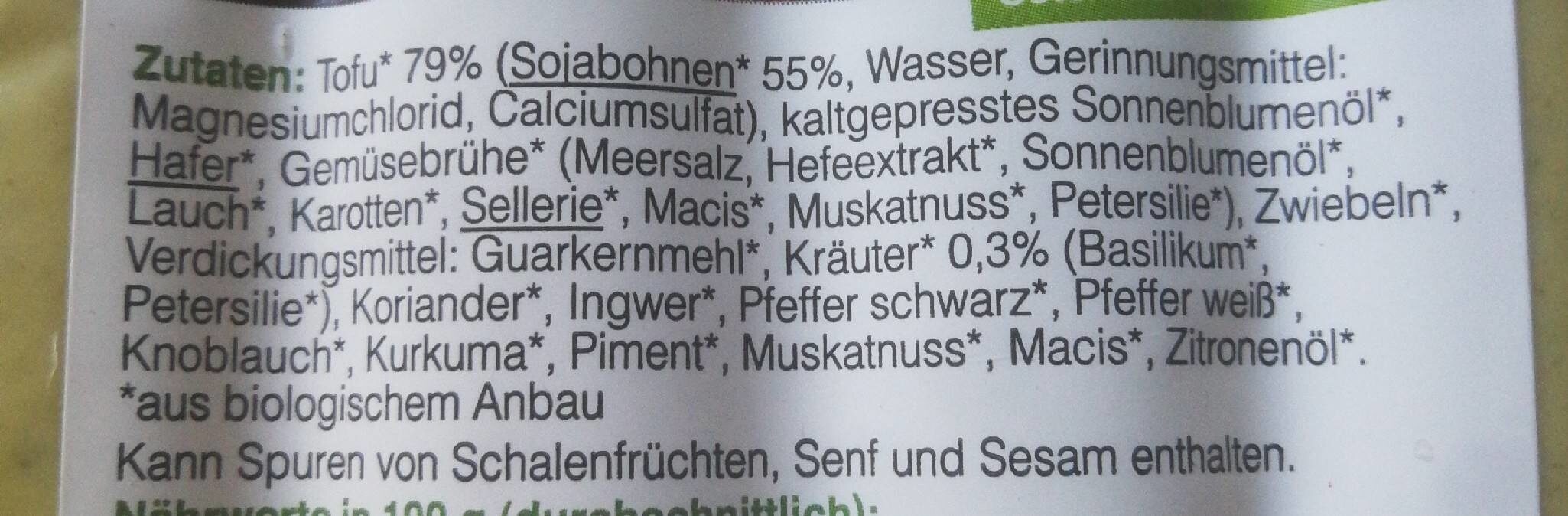 Kräuterknacker - Ingredients - de