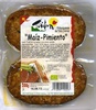Hamburguesas vegetales Friburguesas de tofu y arroz Maíz-Pimiento - Produkt