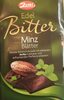Edel Bitter Minz Blätter Schokolade - Product