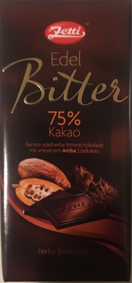 Edel Bitter 75% Kakao - Product - de
